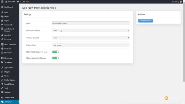 Dynamic Website Using WordPress & JetEngine - Post Relationships смотреть онлайн
