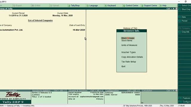 Tally Add On:Display Part Number Of Item in Item Selection At Voucher Entry in Tally.ERP9 software смотреть онлайн