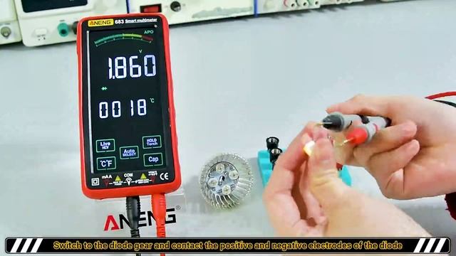 Цифровой мультиметр ANENG 681, 682, 683 смотреть онлайн