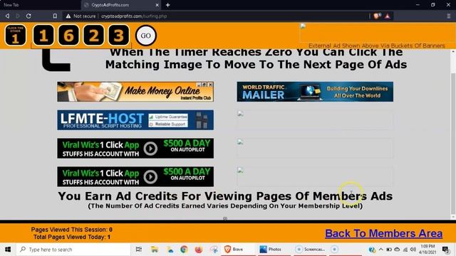 Earn Crypto Daily & Get Traffic to Your Sites! смотреть онлайн
