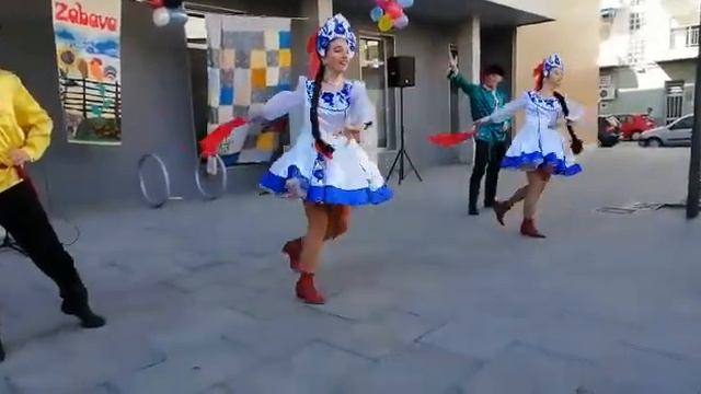 ZABAVA в Гандия( Испания) Ассоциация Славянской култтуры смотреть онлайн