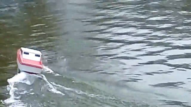 самодельный катер на р/у 2s смотреть онлайн