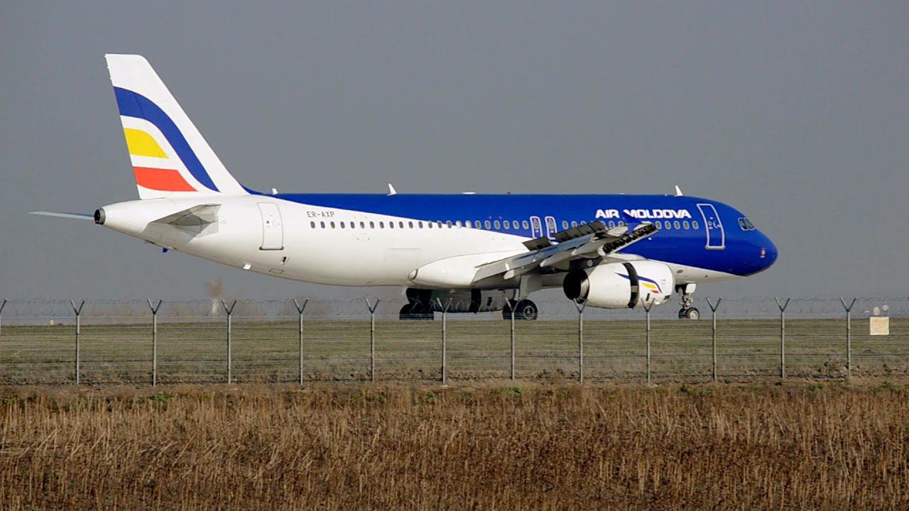 Airbus A320 ER-AXP AIR Moldova | Chisinau International Airport (KIV/LUKK) | Moldova 04 11 2015