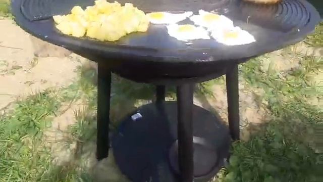 Чугунный Fantastic Grill Везувий Ø 1000 Престиж (чаша+подставка престиж+плита Gurman Ø1000+крышка) смотреть онлайн