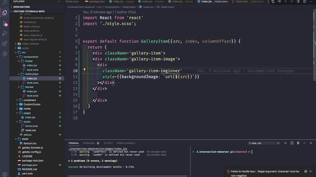 Horizontal Scroll Gallery and Reveal Effect Part 1 (Created with Locomotive Scroll & React) смотреть онлайн