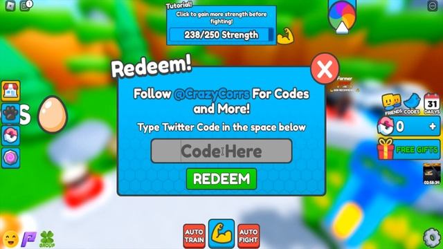 Roblox Deadlift Simulator New Code August 2023