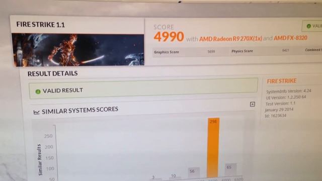 FX-8320 and HIS R9 270x 3D Mark Benchmark смотреть онлайн