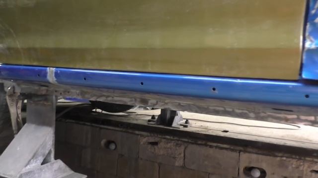 Кузовной ремонт Renault Sandero, Замена боковины и заднего крыла, часть 2. смотреть онлайн