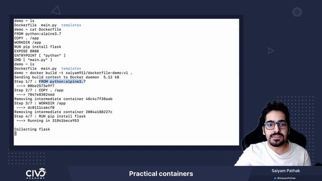 How to Dockerize an Application & Build a Docker File Image - Civo Academy смотреть онлайн