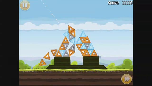 Angry Birds - Mighty Hoax Level 4-17 Walkthrough 3 Stars смотреть онлайн
