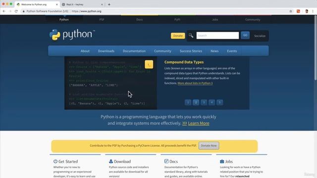 Tutorial 2 : Introduction to Python (Python Zero to Hero) смотреть онлайн