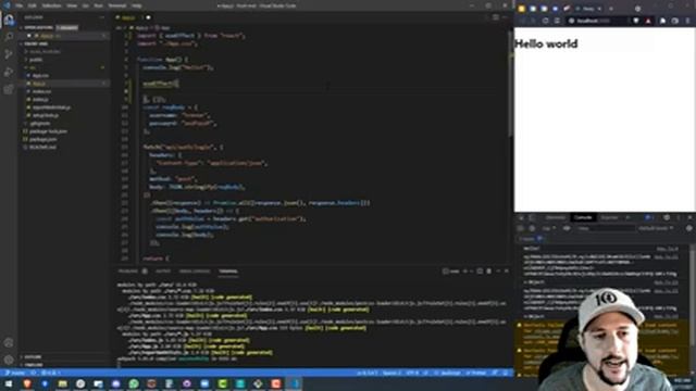 What are the useEffect and useState Hooks in React? смотреть онлайн