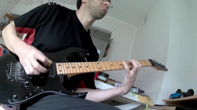 Ibanez RG550 - C Lydian Guitar Solo