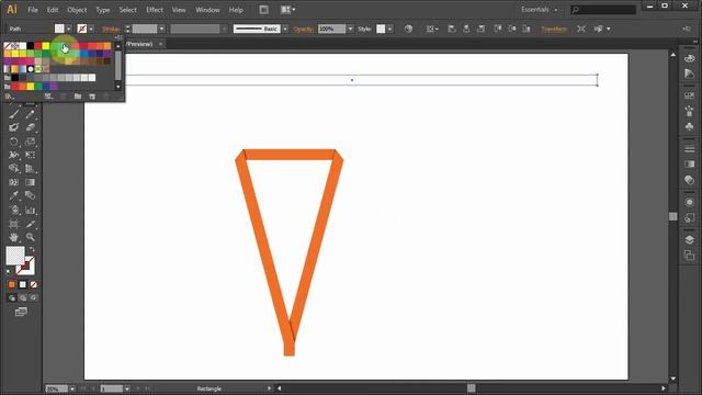 Lanyard Template Design using Adobe Illustrator смотреть онлайн