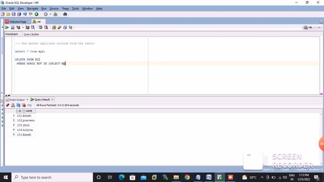 How to delete duplicate records from the Sql table. смотреть онлайн