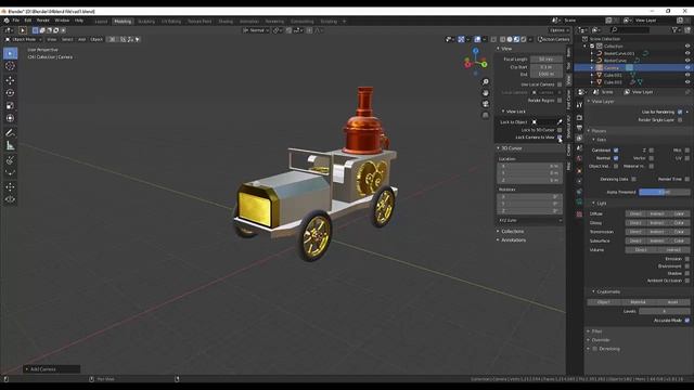 36. Blender Hard Surface Modeling. Рендеринг смотреть онлайн