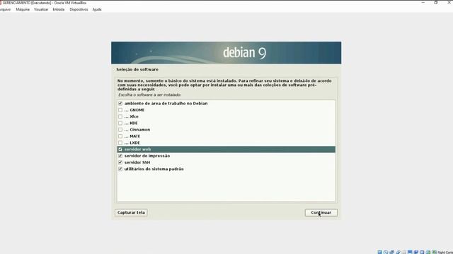 Instalação Debian 9 - Gerenciamento da Rede / Servidor смотреть онлайн