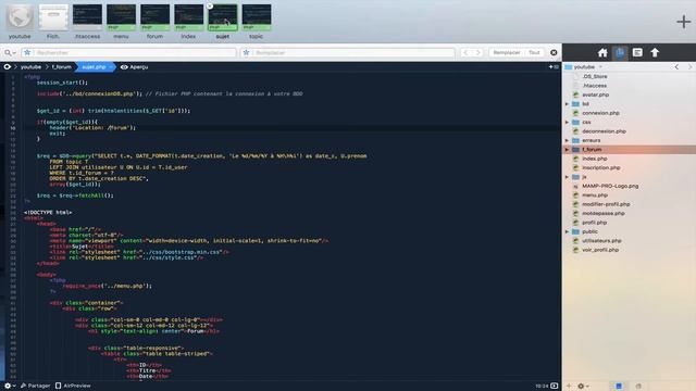 PHP #16 Forum : afficher les commentaires d'un topic смотреть онлайн