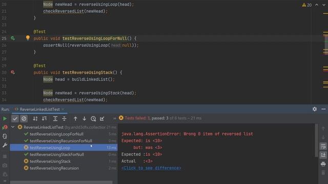 Разворот односвязного списка (3 способа) (Reverse linked list) смотреть онлайн
