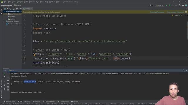 Firebase e Python - Introdução a REST API do Firebase смотреть онлайн