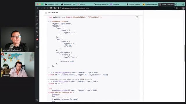 Pydantic v2, the Plan - Talk Python 376 Live Stream смотреть онлайн