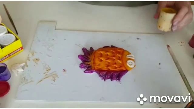 Мастер-класс "Рыба из соленого теста". Часть 2 смотреть онлайн