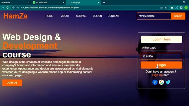 HTMLTEMPLATE,#html#css#htmlcss#htmlcoding#HTMLTemplate#template#development#developer#websitedesign смотреть онлайн