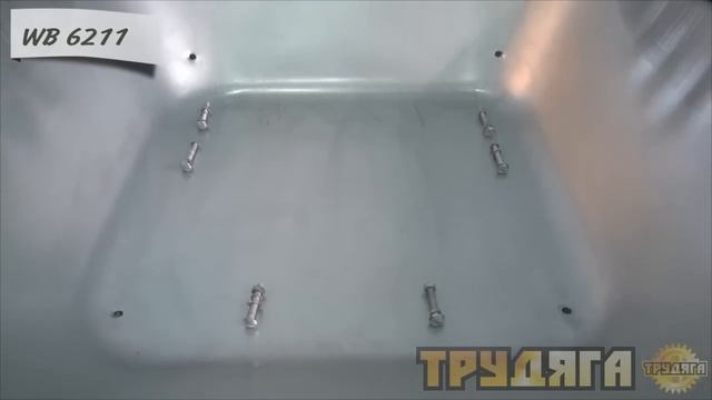 Тачка садовая двухколесная Трудяга WB 6211 смотреть онлайн