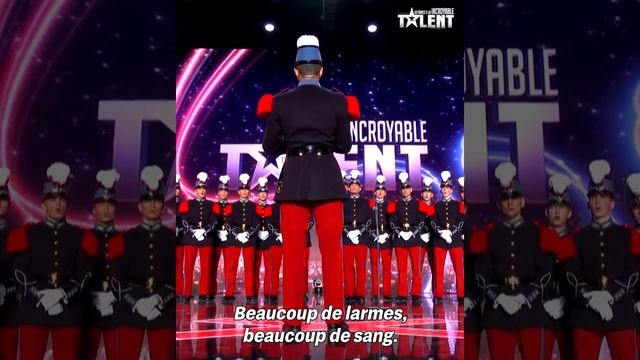 Les militaires de Saint-Cyr chantent dans l'émission "La France a un incroyable talent" смотреть онлайн
