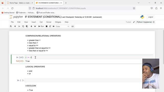 PYTHON PROGRAMMING FOR BEGINNERS || Module 3: The 'IF' Statement, logical operators & booleans PT смотреть онлайн