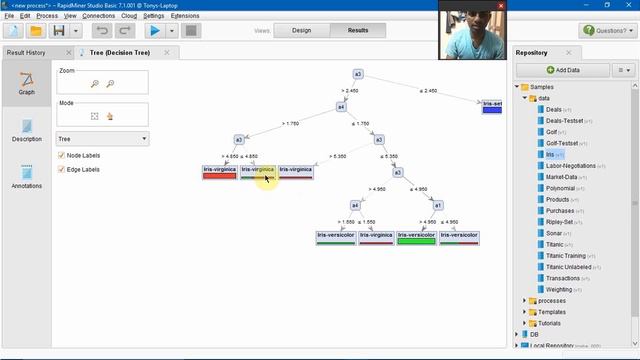 Decision tree classification using rapid miner смотреть онлайн