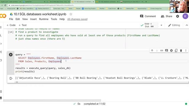 SQL 5 Joining tables to select data смотреть онлайн