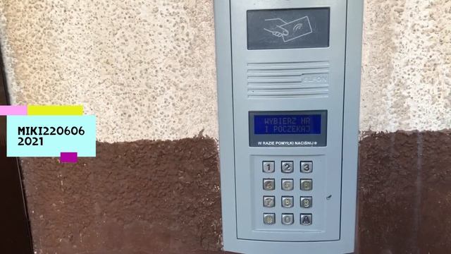 Domofon Elfon Optima - Nierozpoznany brelok RFID смотреть онлайн