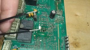 Ремонт модуля управления стиралки индезит. Repair of the control module washing machine indesit