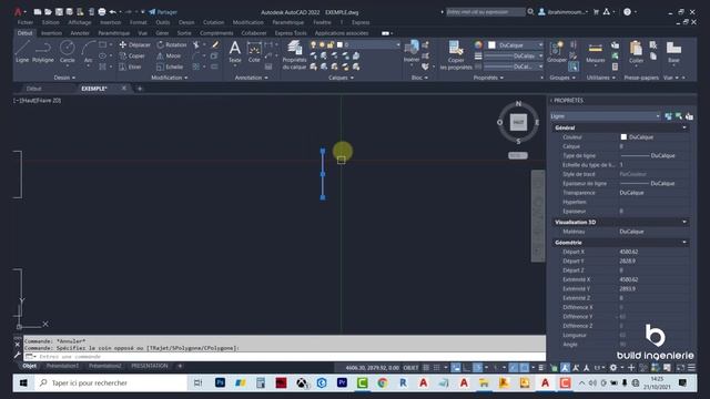 Cas pratique d'utilisation des commandes de MODIFICATION sur Autocad 4/5 смотреть онлайн