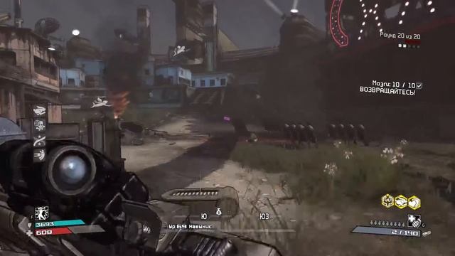 Borderlands, Mad Moxxi's Underdome Riot: Hell-Burbia. Round 20. смотреть онлайн