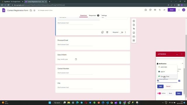How to insert records into Microsoft SQL Server on submission of the Google form? смотреть онлайн