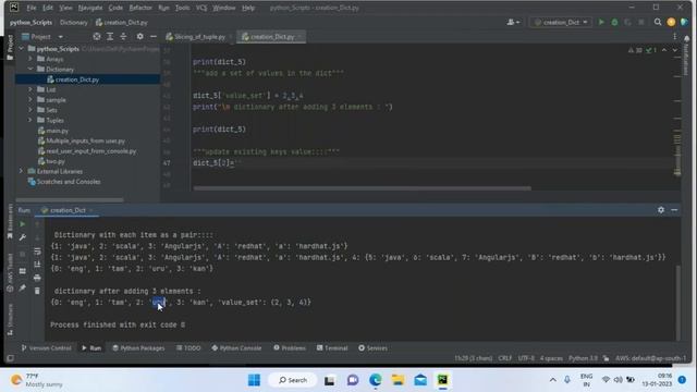 Day7 Python Dictionary смотреть онлайн