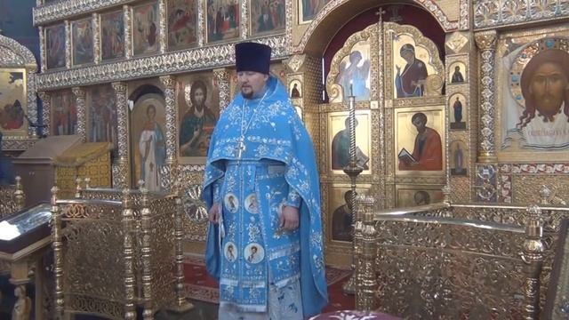 2015.09.21 Проповедь в праздник Рождества Пресвятой Богородицы смотреть онлайн
