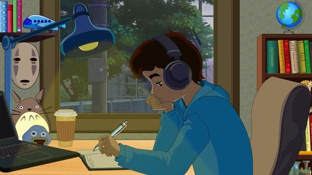 Lofi hip hop study music - музыка для учебы смотреть онлайн