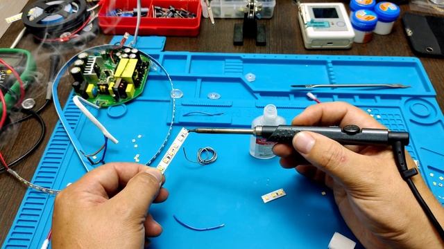 Как легко паять светодиодную ленту. Справится любой. смотреть онлайн