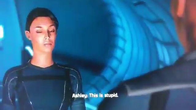Mass Effect - Choosing Ashley and Liara (Retake) смотреть онлайн