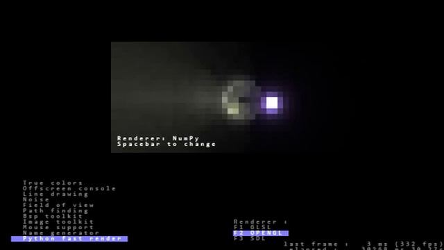 Special effect rendering using Python, NumPy and libtcod (official demo) смотреть онлайн
