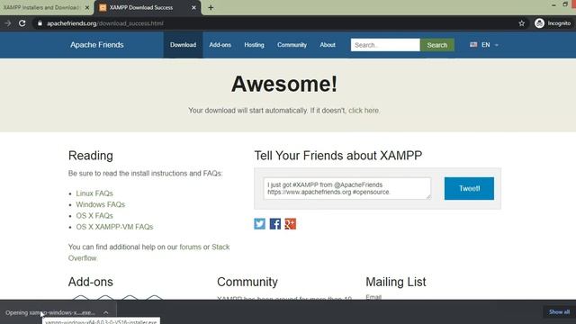 How to install XAMPP for Windows 11 ? | For PHP смотреть онлайн