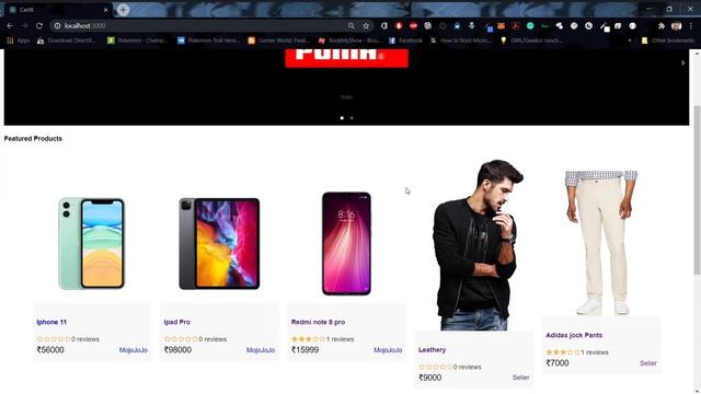 CartX - an E-commerce platform project in react+nodejs смотреть онлайн