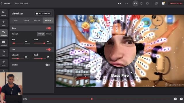 BEST Audio Spectrum App & Music Visualizer App EVER (Specterr Review) смотреть онлайн