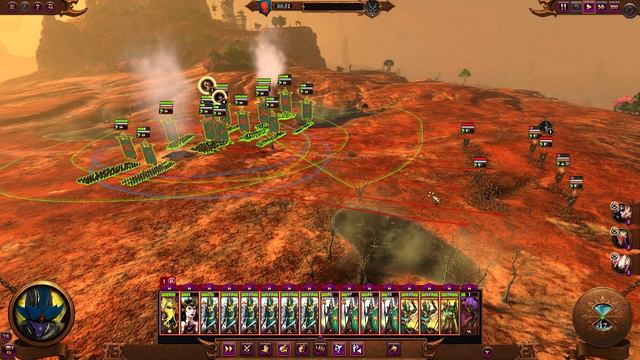 Total War Warhammer 3 Легенда Тёмные Эльфы - Локхир Феллхарт (Прохождение - Часть 1) смотреть онлайн