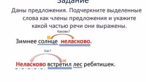Тема урока: Как отличить наречие от других частей речи в предложении?