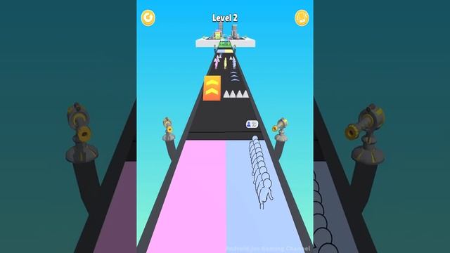 Colors Runners - All Levels Gameplay Android,ios (Levels 1-2) смотреть онлайн