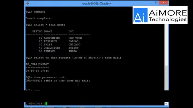 Oracle DBA By AiMORE Technologies смотреть онлайн